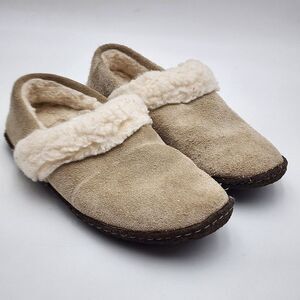 Sorel Nakiska Slide II‎ Slippers Camel Brown/Natural Women's Size 5
